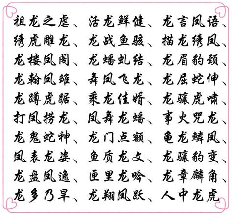 龍造詞|龍字造詞 / 龍字詞語大全